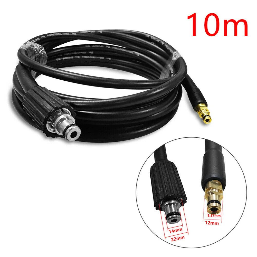 

6m 8m 10 meters Sewer Drain Water Cleaning Hose Pipe Cleaner for Karcher K2 K3 K4 K5 K6 K7 High Pressure Washer