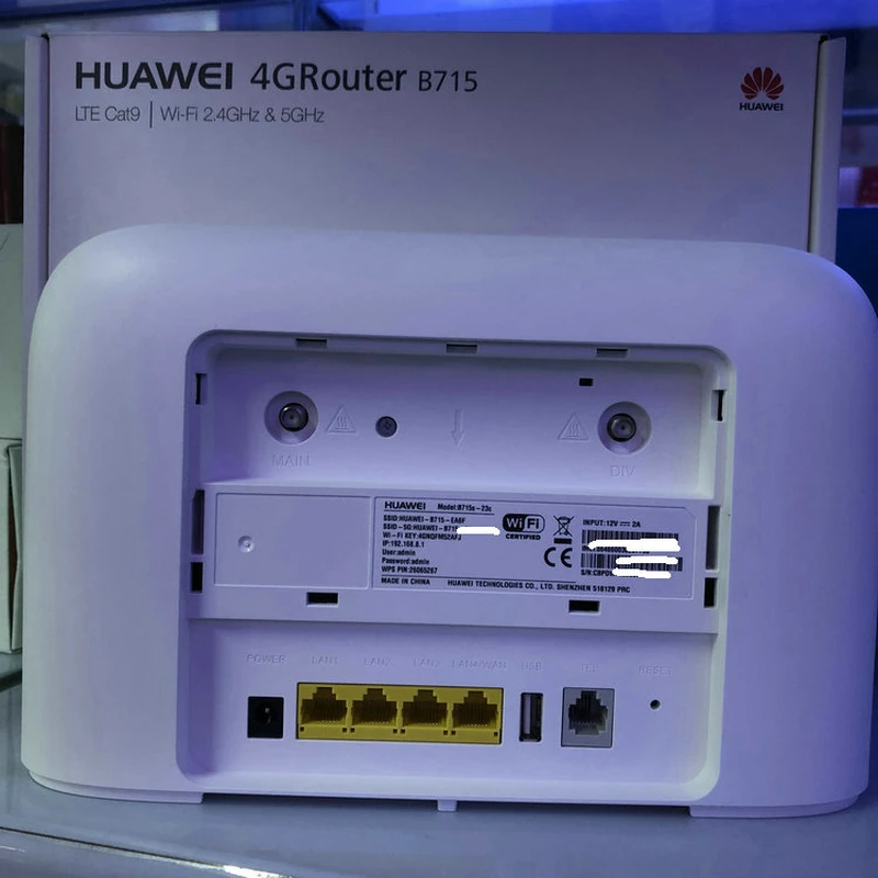Беспроводной маршрутизатор Huawei B715s 23c 4G LTE Cat9 шлюз WiFi|3G/4G роутеры| |