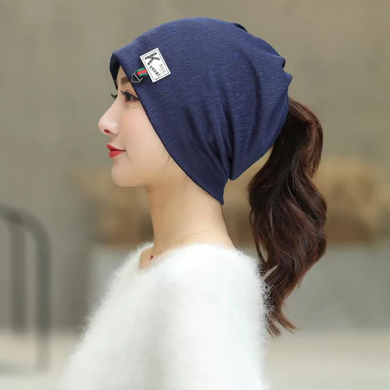 Calymel Spring Skullies Beanie New Style Warmer Cap Knitted Beanies шапка Cotton Female Women's Hat женская | Аксессуары