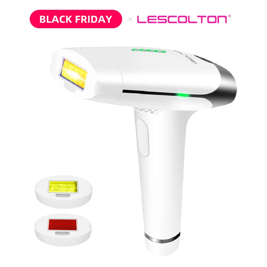 Lescolton IPL Машинка для удаления волос, постоянный Электрический лазерный эпилятор, 700000 импульсный депилятор, средство для удаления волос на лице, женское и мужское бикини