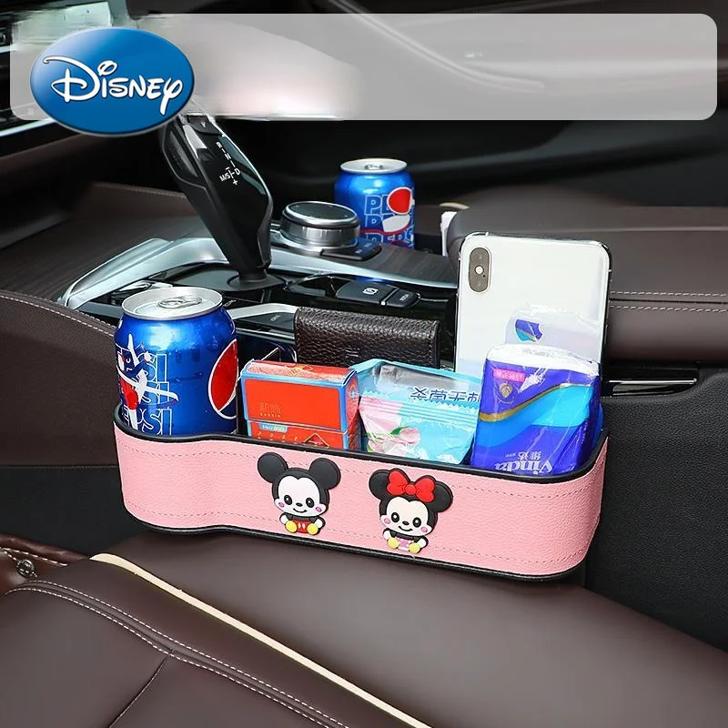 

Disney Mickey Mouse Minnie Donald Duck Car Storage Box Seat Gap Car Storage Storage Box Car Interior Decoration Supplies