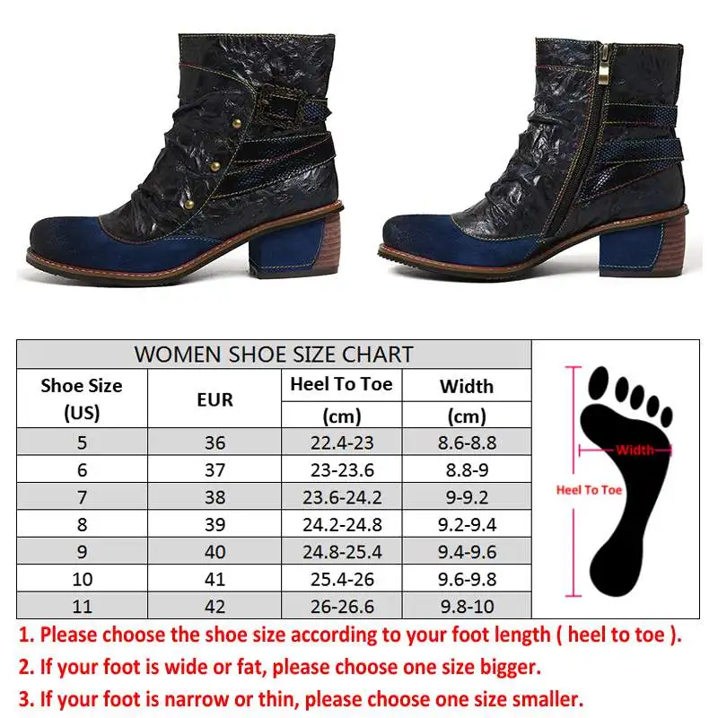 Женские ботинки SOCOFY из натуральной кожи с цветными вставками на молнии