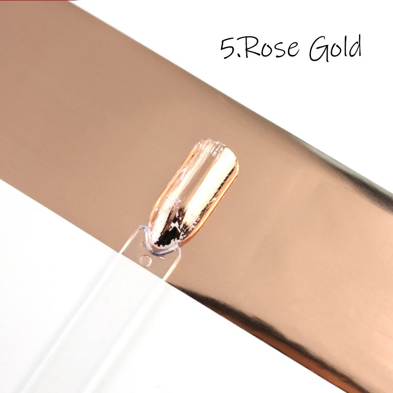 14 шт./лот металла Цвет Фольга для ногтей наклейки-лак Звездное переводная