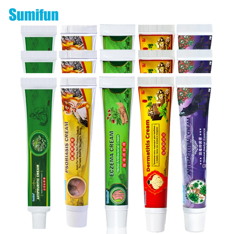 Лечебный крем от псориаза антибактериальный антизудный дерматит экзема