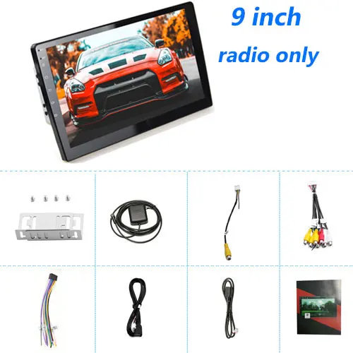 9 inch Car Player Camecho 9 10,1 дюймов Android Авторадио gps навигация автомобиля радио Мультимедиа Видео плеер Bluetooth wifi Зеркало Ссылка аудио стерео - Цвет: 9 inch Car Player