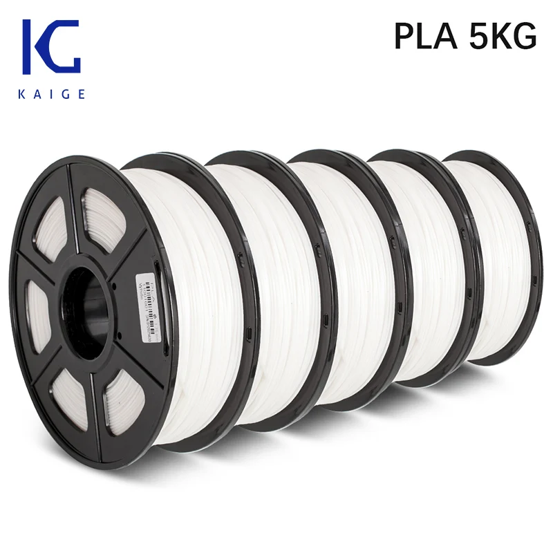 

KAIGE PLA Sublimation Filament 5KG 1.75MM PETG/PLA/SPLA/SILK/TPU 100% No Bubble Environmental Friendly FDM 3D Printing Filament