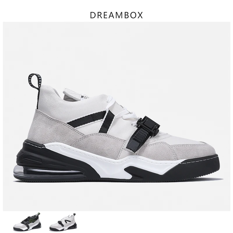 Мужская обувь на платформе Новинка 2019 года сезон осень-зима повседневная серого