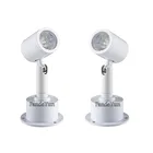 Светодиодный прожектор s 1 Вт 3 Вт, Мини светодиодный потолочный светсветильник s AC85-265v 12 В постоянного тока, лампы для поверхностного монтажа для шкафа, прилавка, витрины