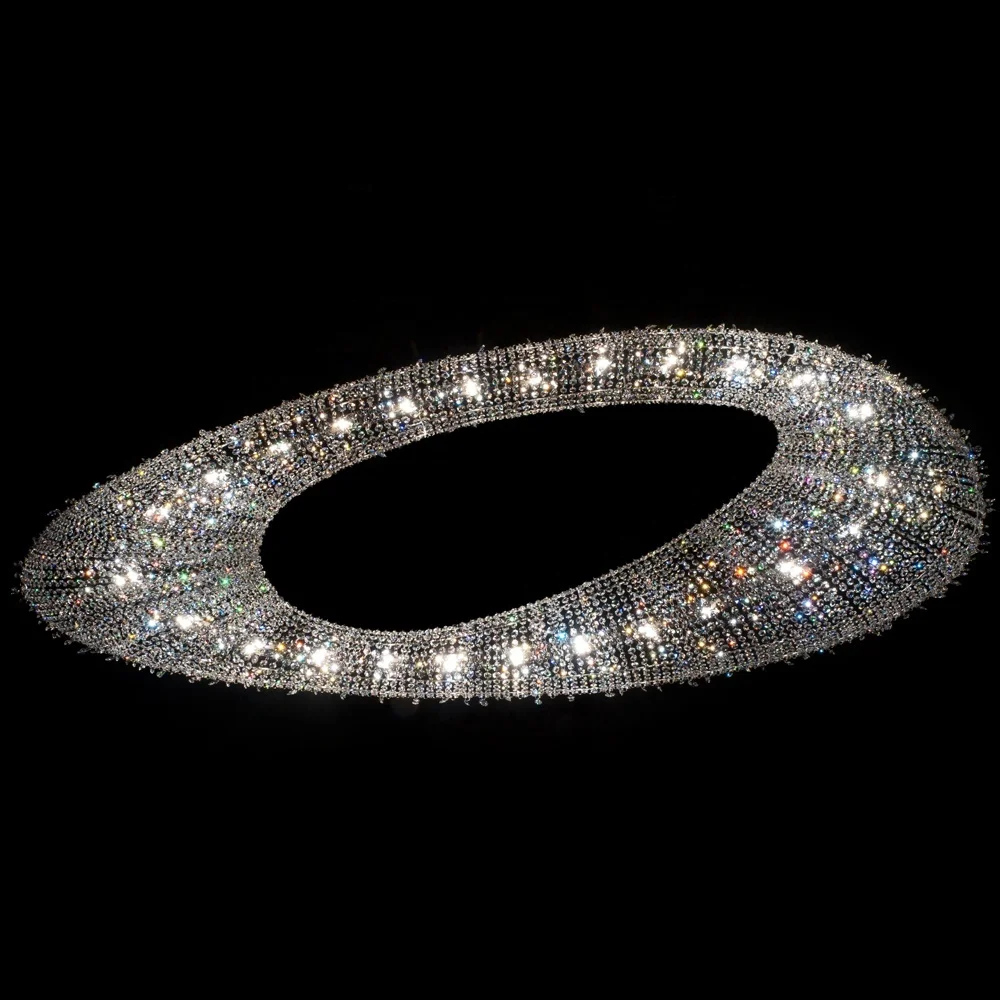 Художественное украшение на заказ проектная хрустальная люстра модный