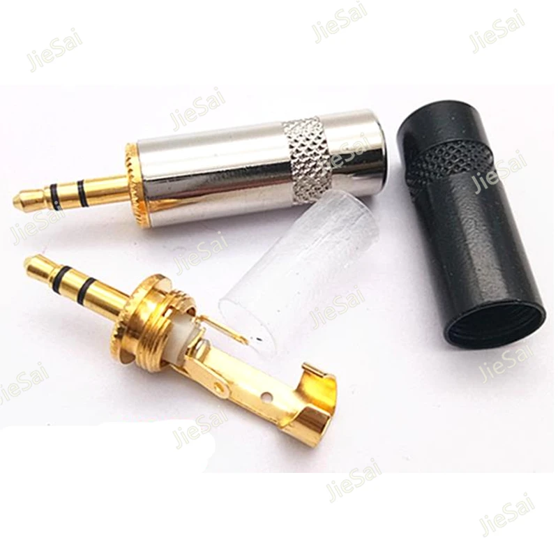 2 шт. позолоченные стерео наушники 3 5 мм | Строительство и ремонт