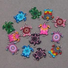 6 шт., богемный стиль, яркий женский браслет с морскими животными, оптовая продажа