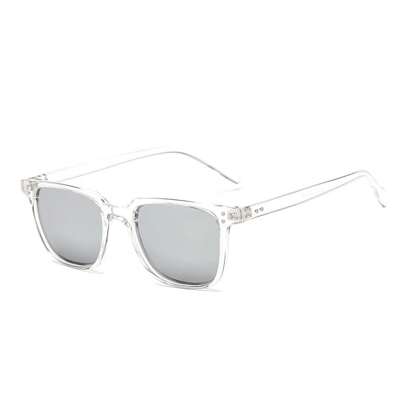 C6 clear silver HBK, квадратные солнцезащитные очки для мужчин и женщин с изображением Железного человека, Тони Старка, леопардовые солнцезащитные очки rober Downey JR, роскошные солнцезащитные очки Edith UV400 - Цвет линз: C6 clear silver