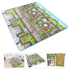 Baby Play Mat Soft EVA Foam Childrens Mat Toys 0.5cm Thick Large Foldable Floor Games Crawling Educational Pad Kids Carpet Rug