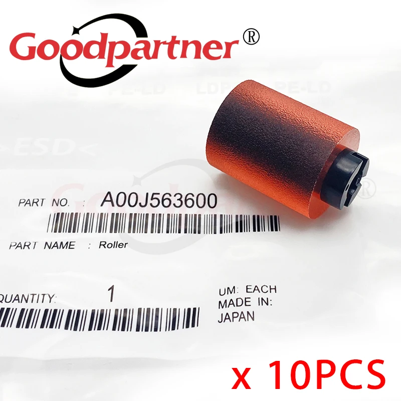 Ролик пикапа для Konica Minolta C253 C353 C220 C280 C360 C451 C650 C452 C552 C652 10X A00J563600 bizhub 363 223 283 423