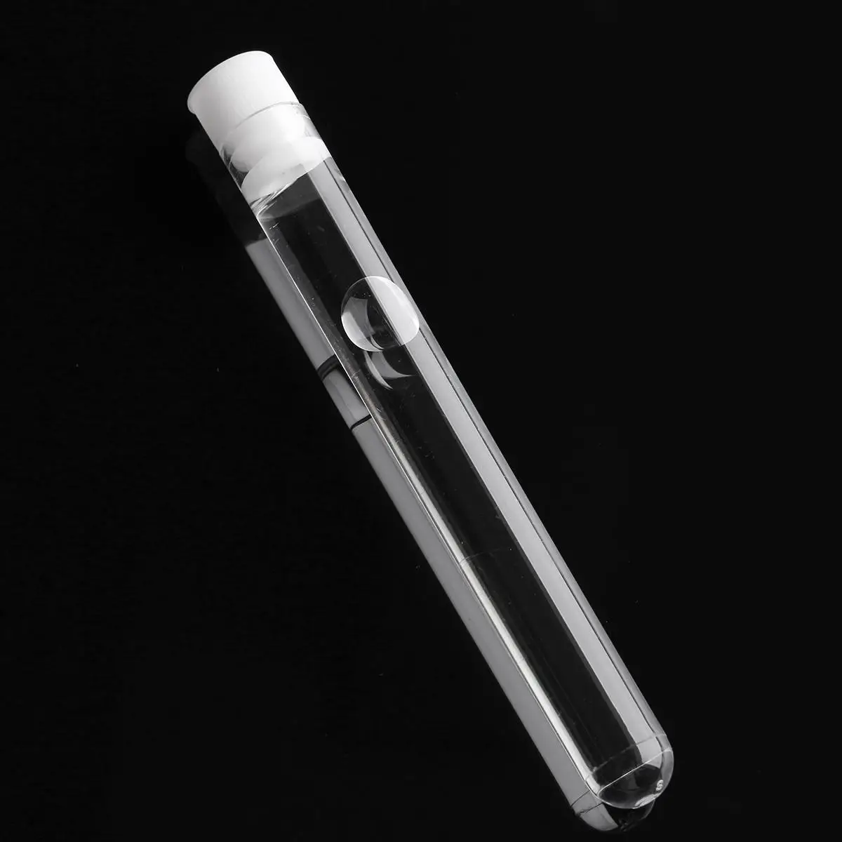 Прозрачные лабораторные прозрачные пластиковые пробирки флаконы с крышками