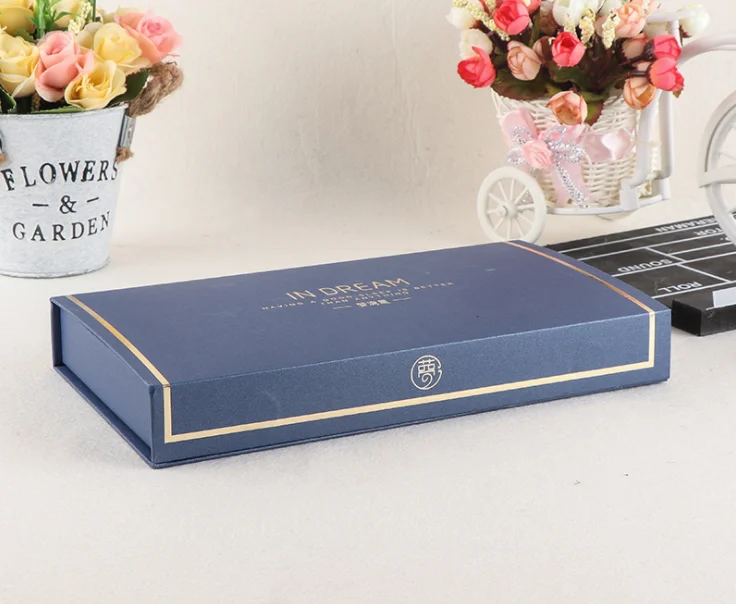 Печатные подарочные коробки из крафт бумаги Квадратная Коробка для мыла ручной