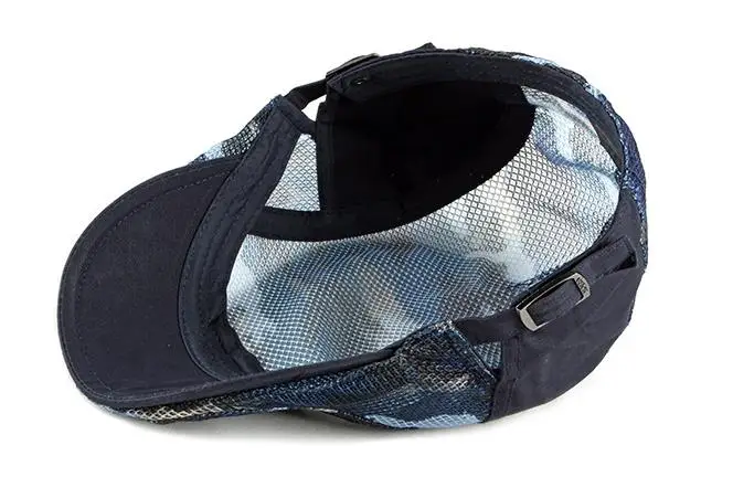 Мужская камуфляжная хлопковая кепка Newsboy на плоской подошве берет художника 23