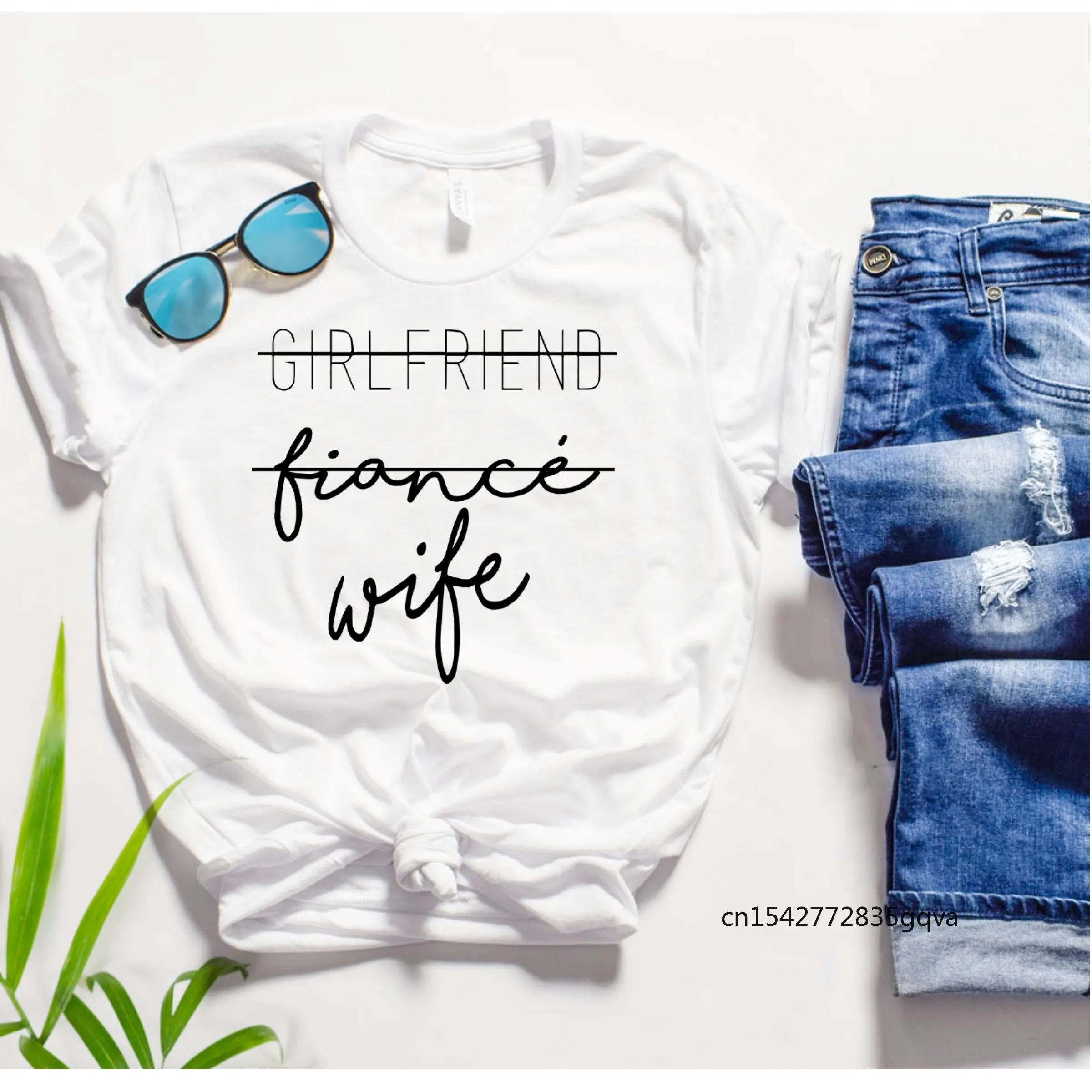 

Girlfriend Fiance Wife Shirt Women Engagement Shirt Engagement Gift Fiance Shirt Bachelorette Party Tee Shirt