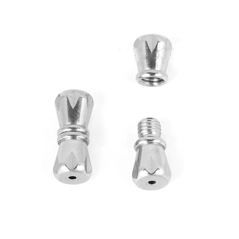 Застежки из нержавеющей стали 304 серебристые винты застежки для ожерелья