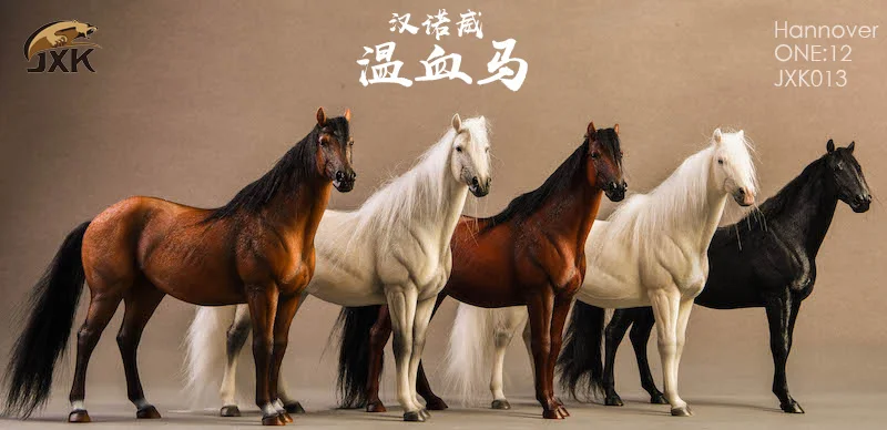 1/12 весы JXK013 Hannover Horse Warmblood аниме статуя Пальма фигурка игрушки с жгутом Коллекционная Fit 6 ''фигурка куклы