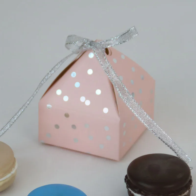 50 шт. в пирамидальном стиле свадебные сувениры драже Крещение конфеты черный