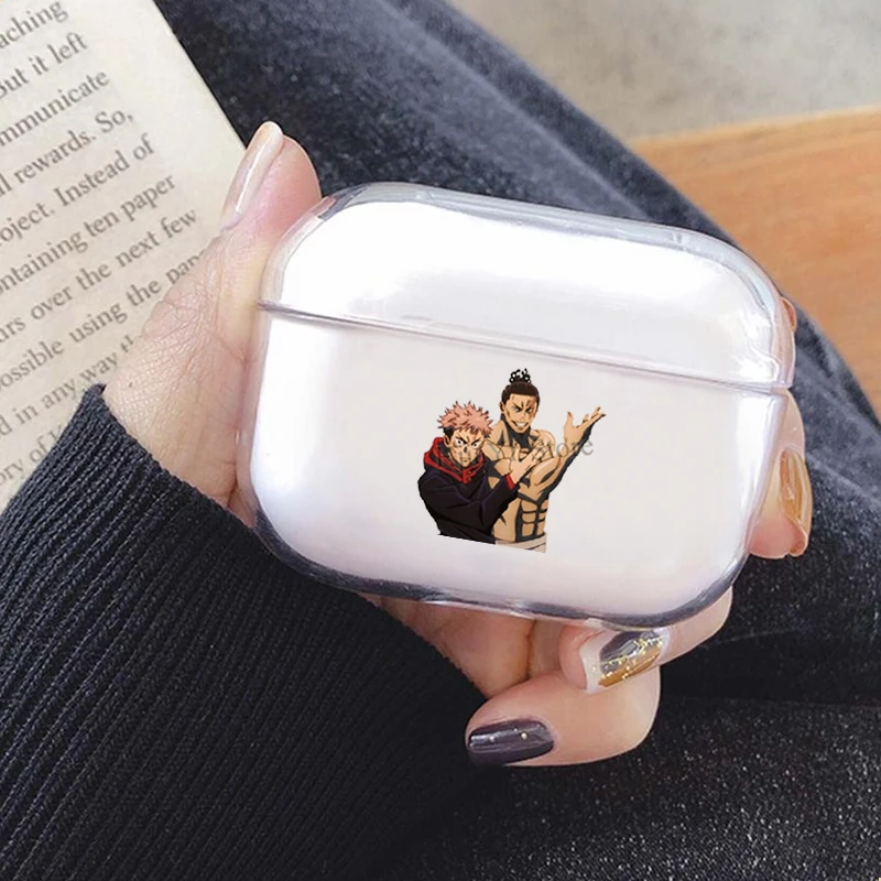 

Yuuji and Toudou Cover For AirPods Pro 3 Air Pods Case Earphone Accessories TPU Protector Airpods3 Case