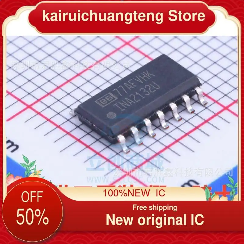 

10-200PCS INA2132U SOP14 New original IC