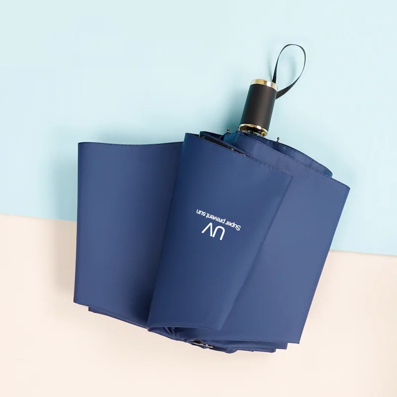 Автоматический складной зонт для девушек дневной свет солнце дождь