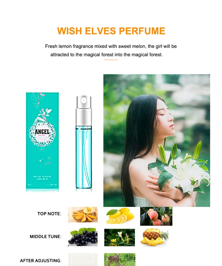 Laikou 3 мл парфюмированный летний женский Parfum женский парфюмированный с феромонами Кельн стойкий аромат для женщин и мужчин пот