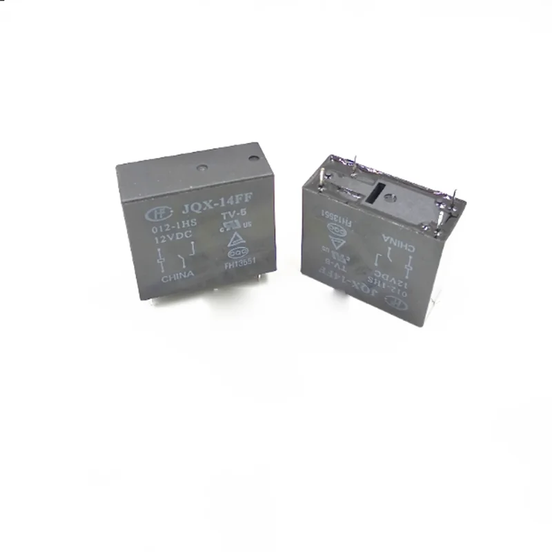 Горячее реле 12 В JQX-14FF-012-1HS JQX14FF012HS JQX 14FF 012 1HS 12В постоянного тока 12 В, 4 контакта