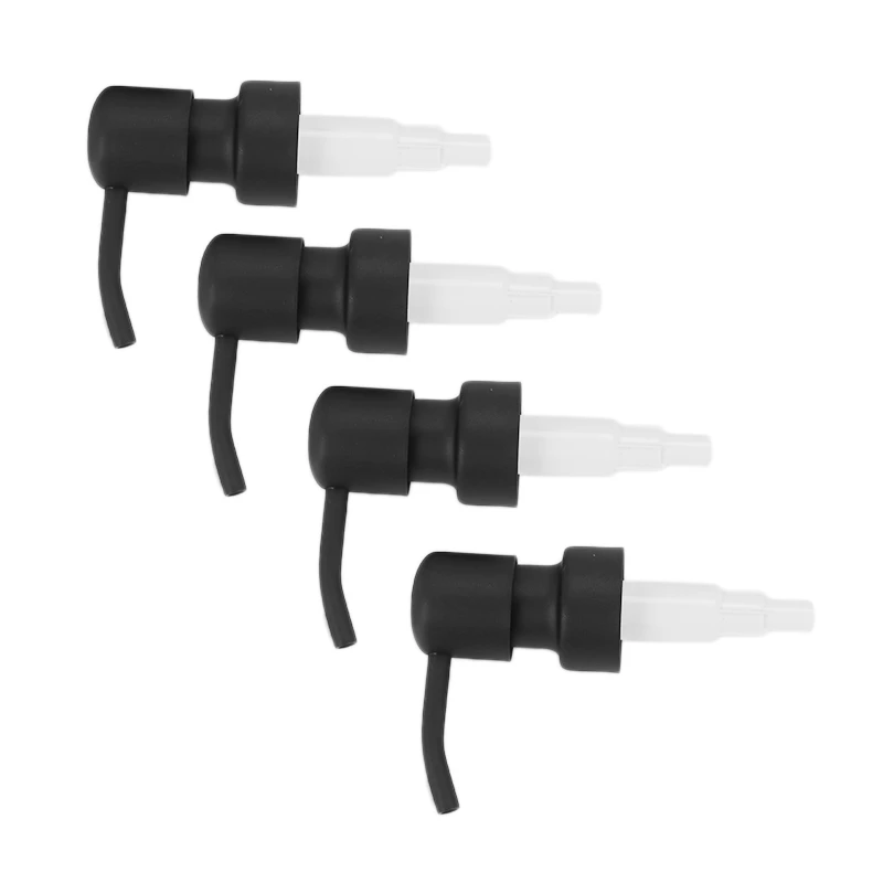 

Диспенсер для мыла, сменный насос, 4 шт., нержавеющий, из нержавеющей стали, с черным металлическим покрытием, подходит для стандартных насос...