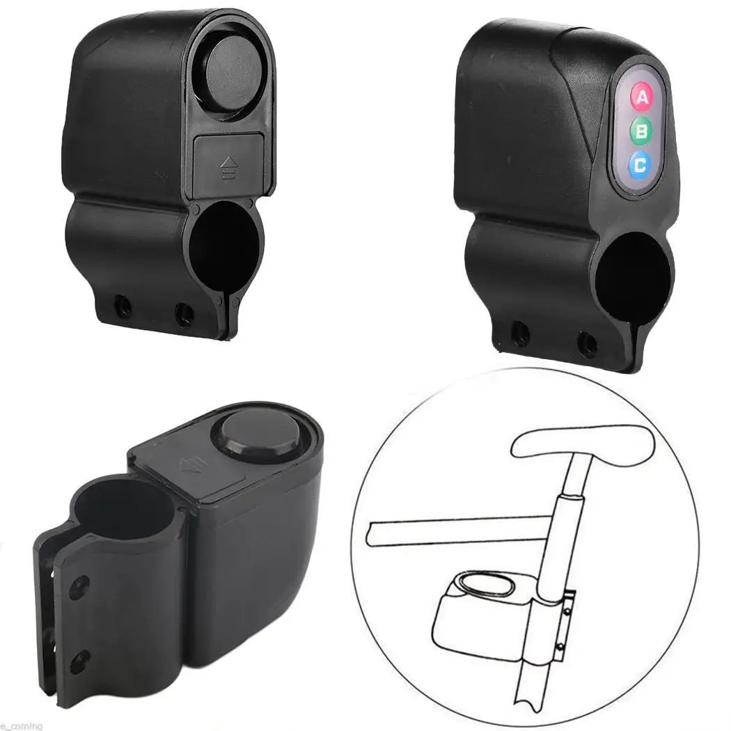 Велосипедная сигнализация замок с дистанционным управлением сильная