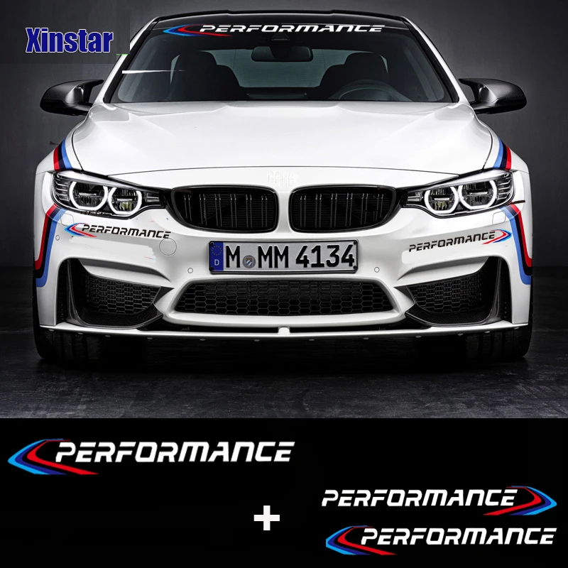 KK Новый M производительность лобовое стекло автомобиля стикер для BMW E30 E36 E60 E46 E90 E71