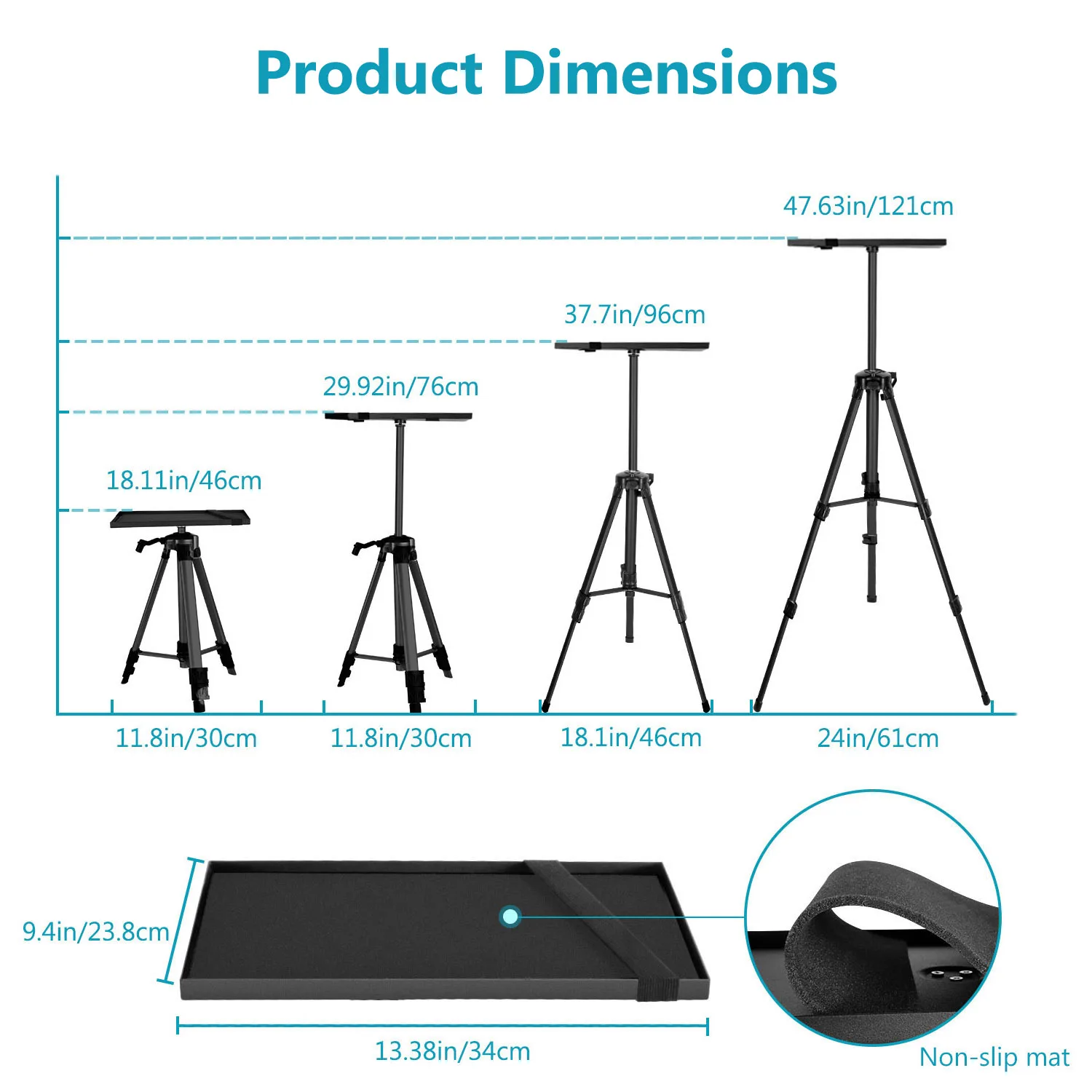 алюминиевый штатив neewer для про
