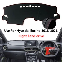 taijs factory protective anti cracking leather car dashboard cover for hyundai encino 2018 2019 2020 2021 right hand drive
