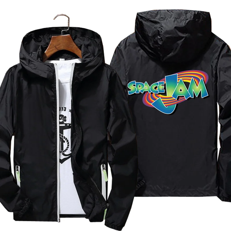 

Мужская демисезонная ветровка с принтом, светоотражающая куртка от солнца