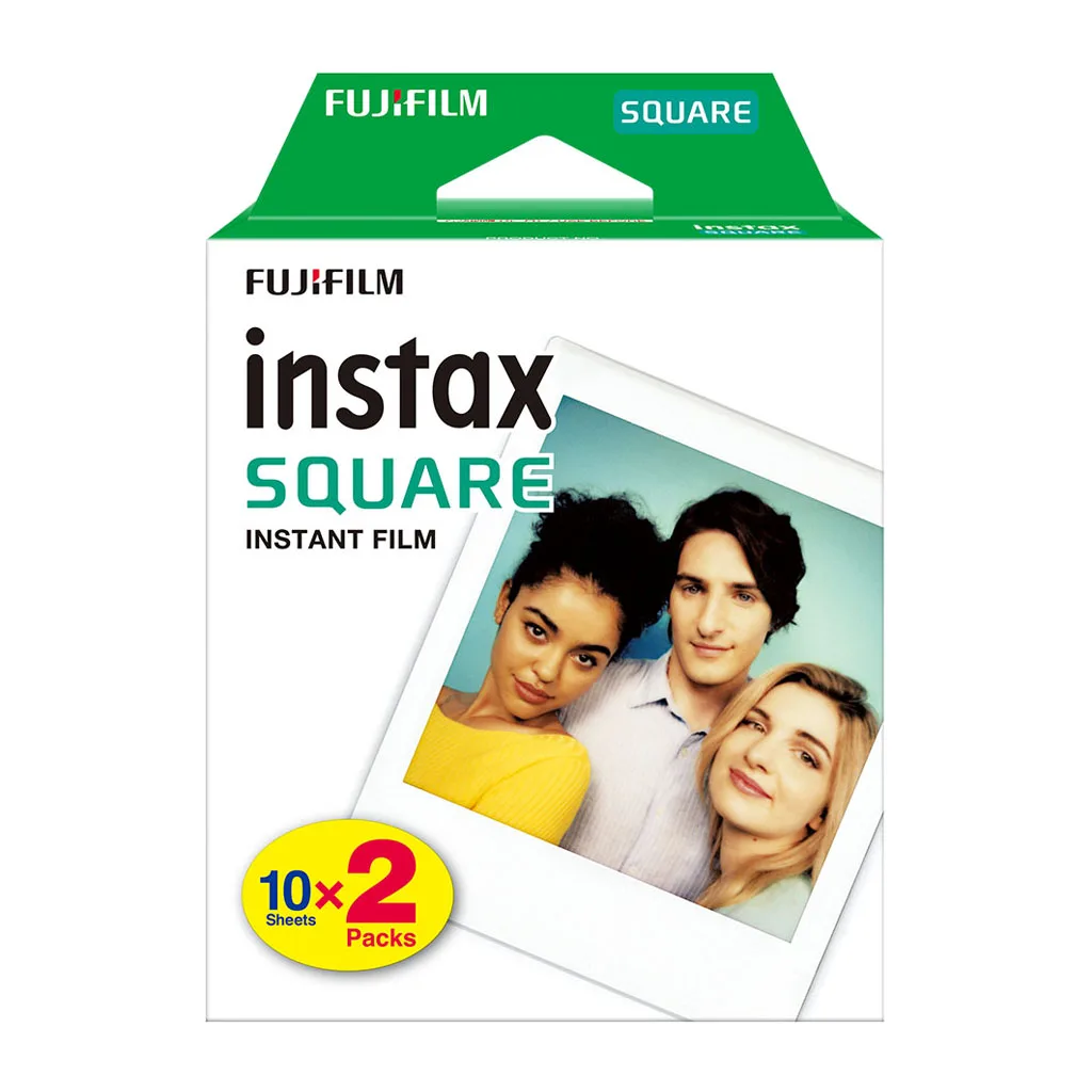 Новейшие 20 листов Fujifilm Instax Mini White Edge принтер фотобумага для Square SQ10 SQ6 SP 3 пленка фотобумага|Фотоплёнка| |