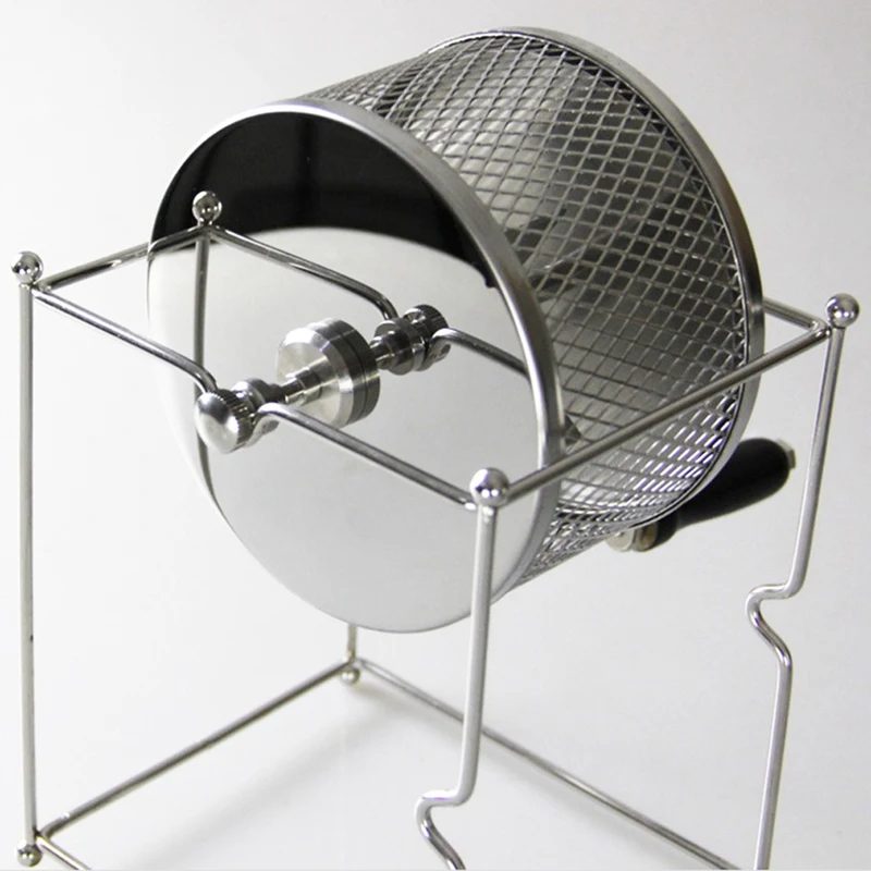 Нержавеющая сталь Кофе жаровня ручной с механическим приводом поворотный