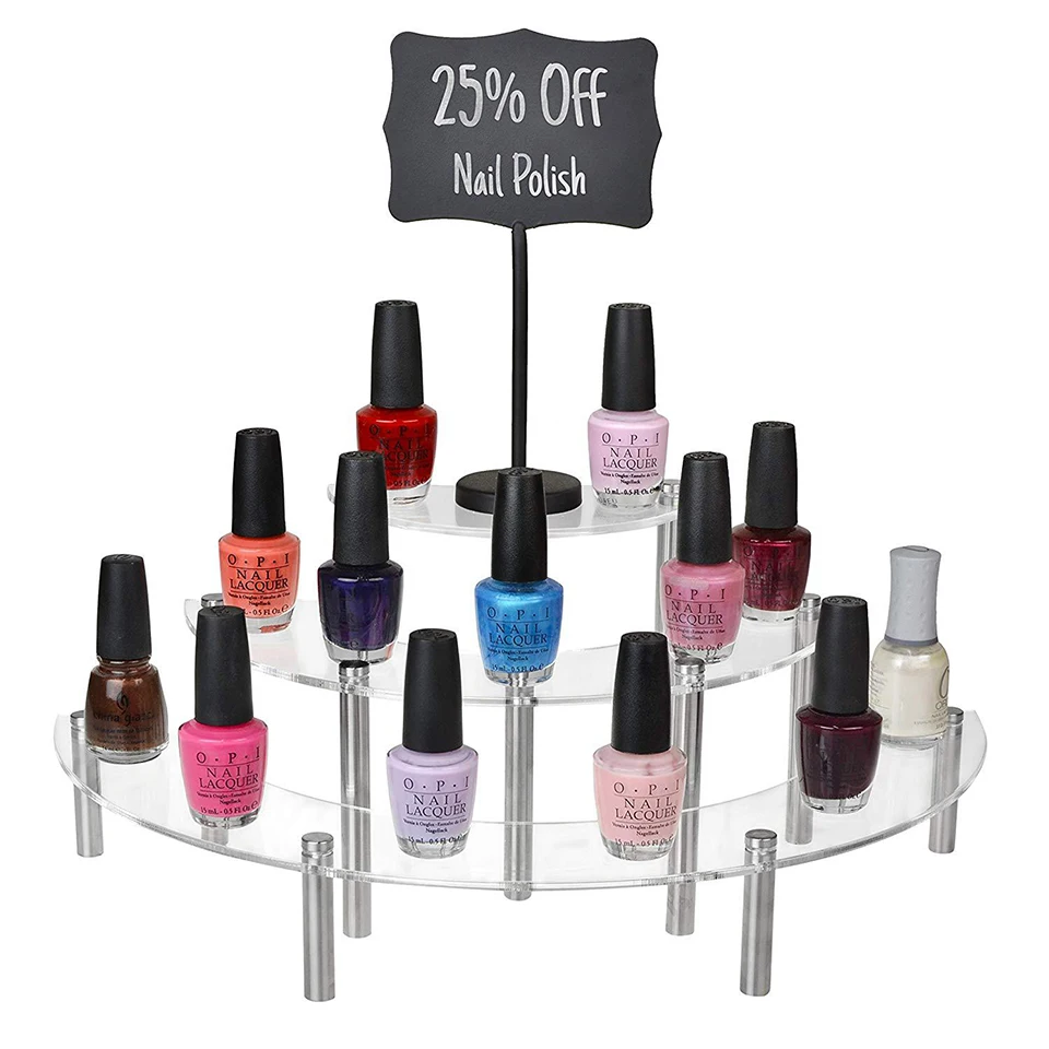 Подставка для рождественских конфет Transhome акриловая подставка десертов 3 уровня