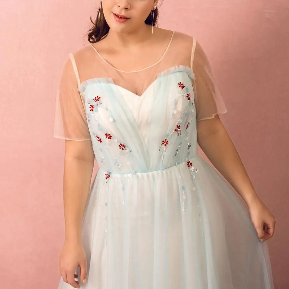 Длинные элегантные платья подружки невесты иллюзионное платье с коротким