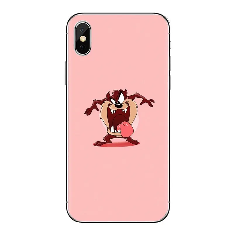 For iPhone XS Max XR X 4 4S 5 5S 5C SE 6 6S 7 8 Plus Samsung Galaxy J1 J3 J5 J7 A3 A5 TPU Silicone Case cute Tasmanian Devil taz |