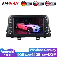 zwnav px6 ips screen android 10 0 car multimedia player for kia picanto morning 2016 car audio stereo android gps navi head unit