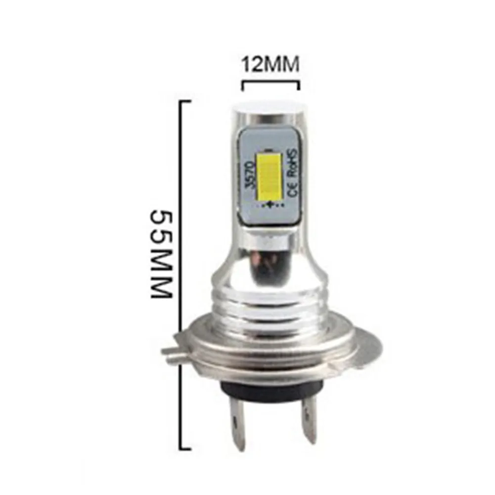

A Pair Of H7+501 Ultra-white Xenon LED Side Light Group Runing Signal Warning Lamp Day And Night Bulb For Golf MK6