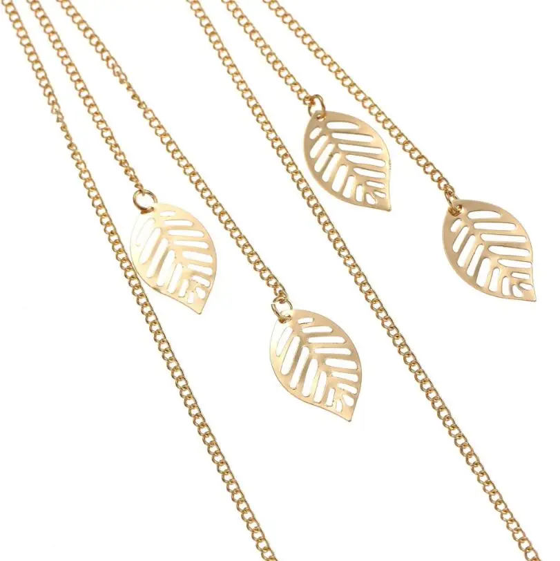 Цепочка для очков Женская в богемном стиле винтажный шнур золотого цвета с