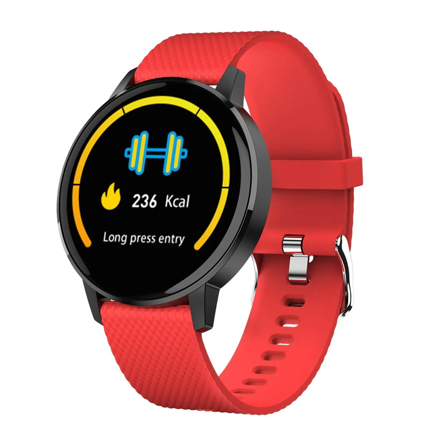 Read Smart Watch T4 Смарт-часы для мужчин, пульсометр, кровяное давление, мониторинг кислорода в крови, Смарт-часы, Смарт-часы, IP67 водонепроницаемые спортивные часы - Color: Read Smart Watch