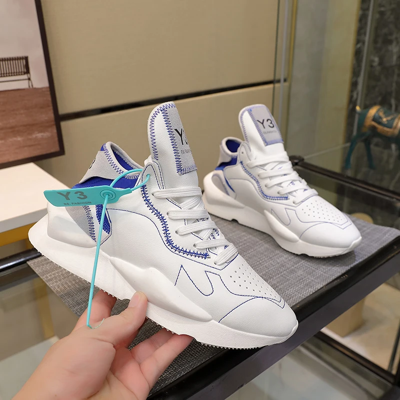 

Новинка 2021, дышащая Спортивная модная обувь для отдыха, модная мужская обувь Y3, женские кроссовки унисекс для бега