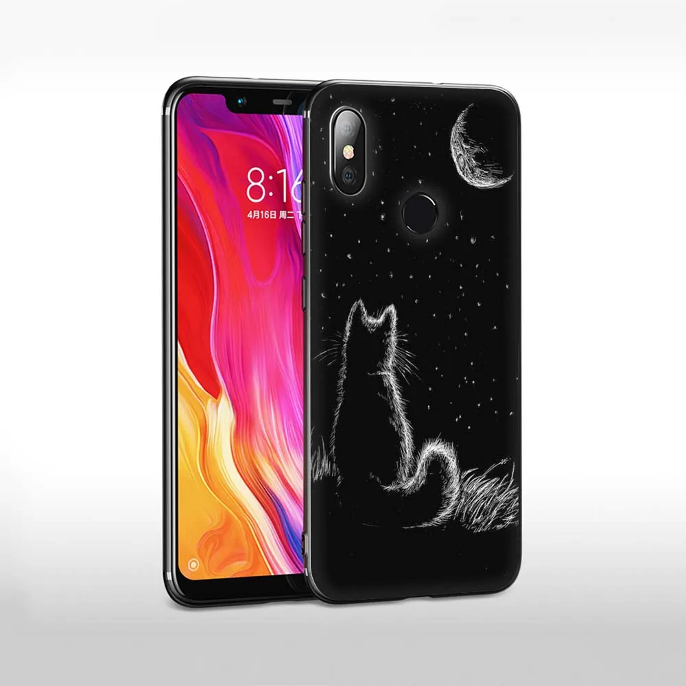Мягкий чехол WEBBEDEPP Cat Body language из ТПУ для huawei Honor P smart Z Plus P20Lite mate 30 Lite view 20 9x Pro |