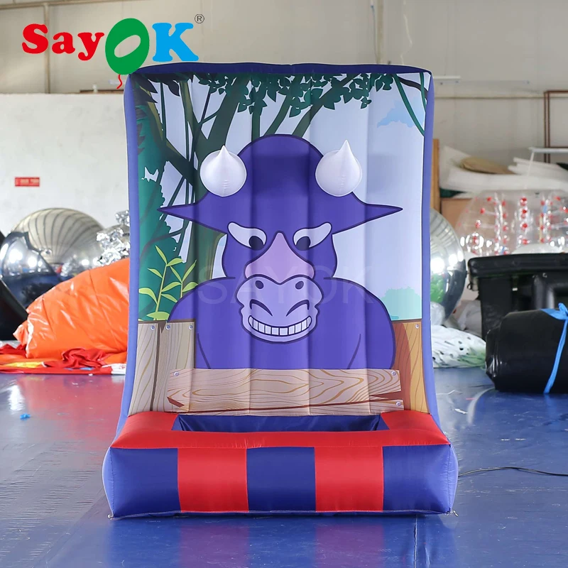 Дешевая надувная игра в виде кольца-карандаша 2mH/надувной баскетбольный обруч