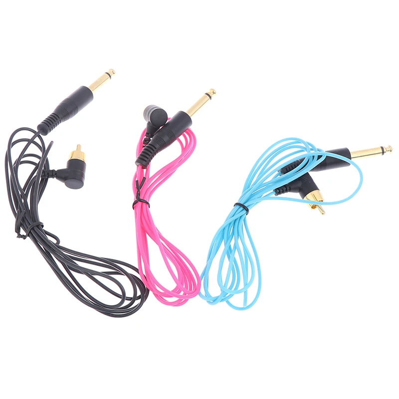 3 цвета новинка 90 градусов прямоугольный для тату Rca шнур штекер зажим