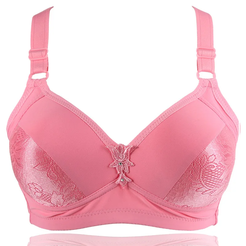 

Women Wireless Bra Push Up Bralette Gather Sexy Brassiere Plus Size 36-42 B C Cup 3 Colors Woman Seamless Breathable Bras